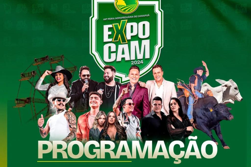 44ª Expocam terá shows laço comprido leilões e a maior premiação de